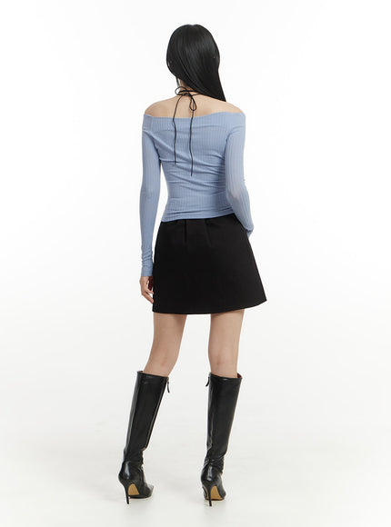 solid-wrap-cotton-mini-skirt-im406