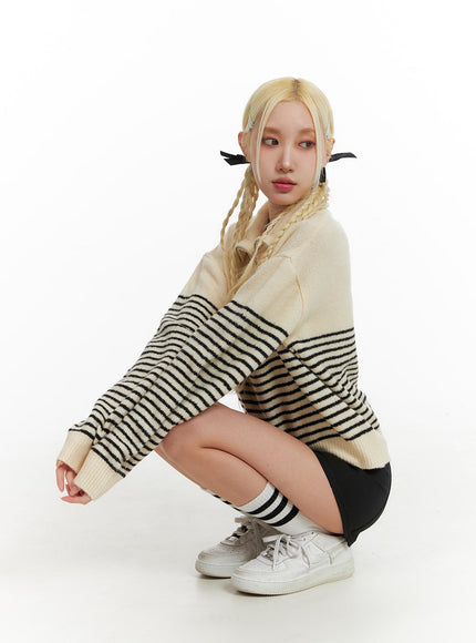 striped-collar-knit-polo-top-if408