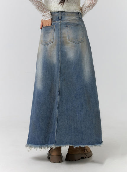 vintage-washed-raw-hem-maxi-skirt-cf405