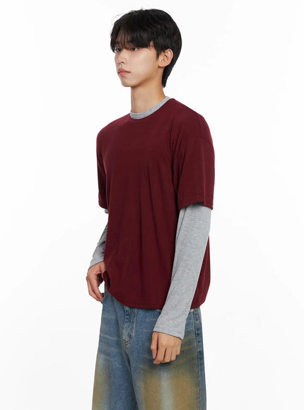mens-layered-semi-crop-t-shirt-io516