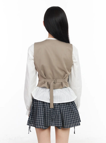 buttoned-back-belted-crop-vest-cm519