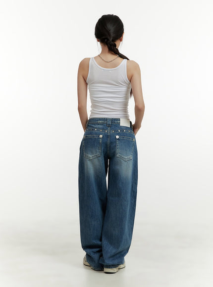 studded-low-rise-baggy-jeans-cy409