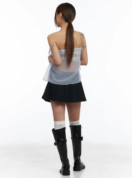 pleated-button-mini-skirt-cm520