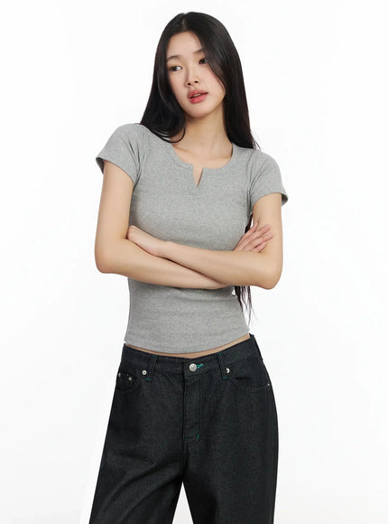 v-neck-ribbed-short-sleeve-tee-im530