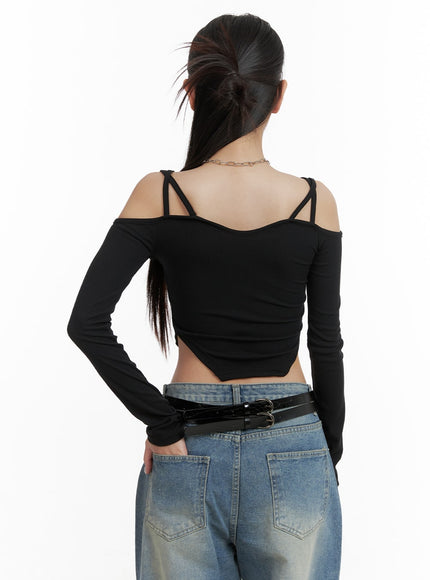 cold-shoulder-button-ribbed-crop-top-ca416