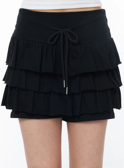 tiered-ruffle-mini-skort-cy529