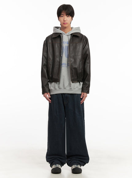 mens-vintage-faux-leather-collared-jacket-ia510