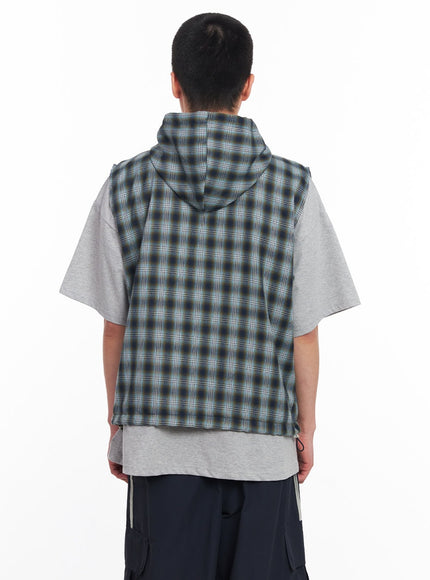 mens-sleeveless-plaid-vest-iu512