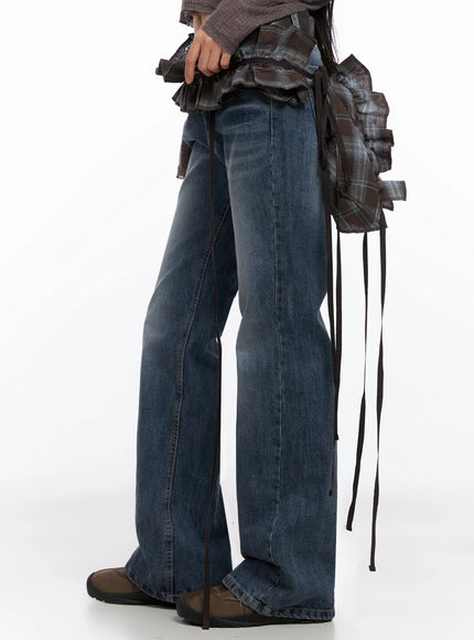 plaid-layered-wrap-mini-skirt-co516