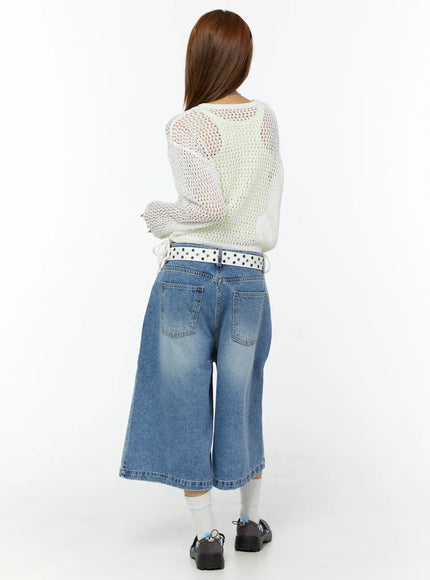summer-mesh-long-sleeve-knit-top-cy521