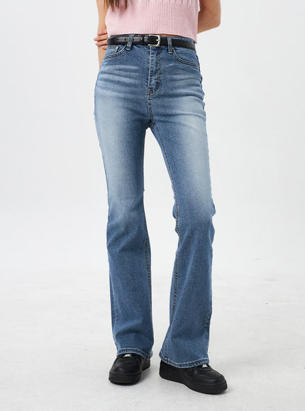 Slim Fit Bootcut Jeans CY303