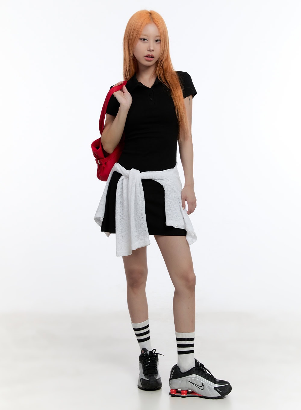 collared-flare-mini-dress-cy530