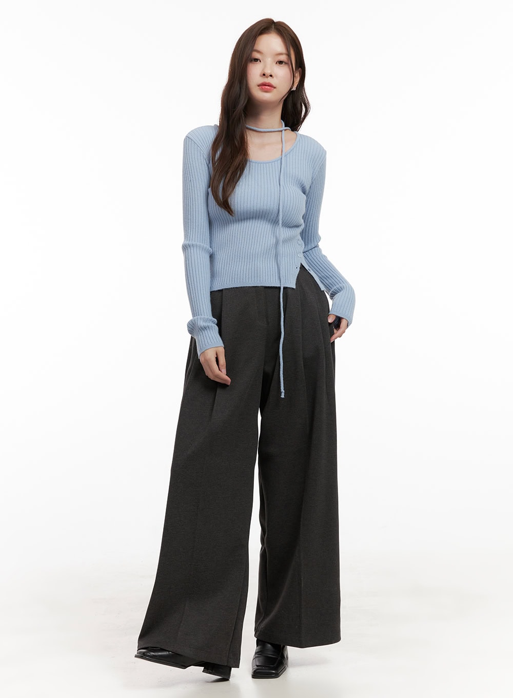 solid-print-tailored-trousers-od403