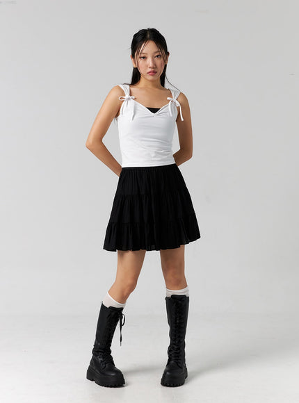 tiered-mini-skirt-cg303