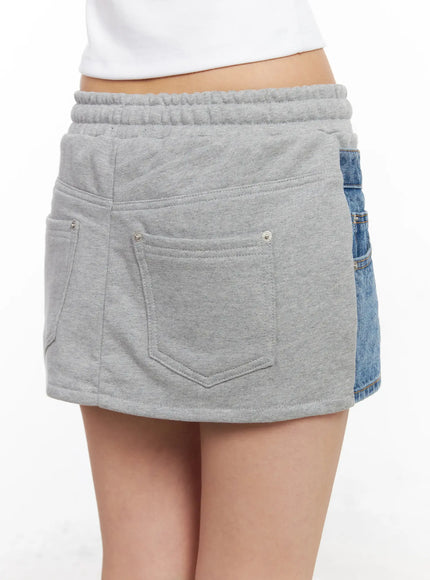 sweat-denim-mini-skirt-cm517