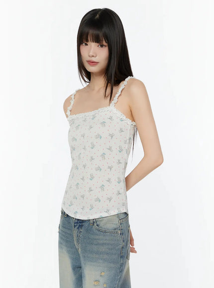floral-lace-trim-cami-iu518