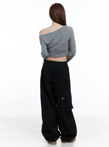 lucky-girl-one-shoulder-long-sleeve-top-cg529