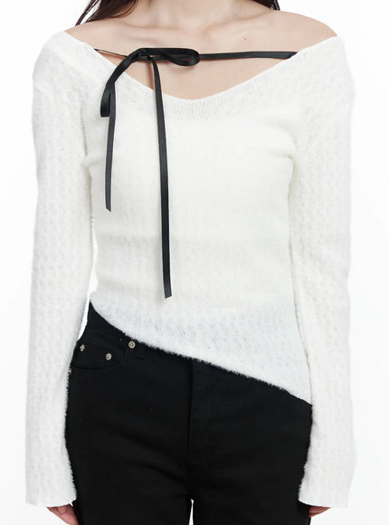 ribbon-off-shoulder-sweater-ij529
