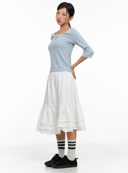 3-4-sleeve-round-neck-tee-ig527