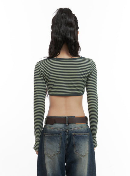 stripe-buttoned-u-neck-crop-top-cg420