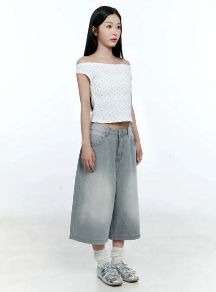 polka-dot-off-shoulder-tee-cg511