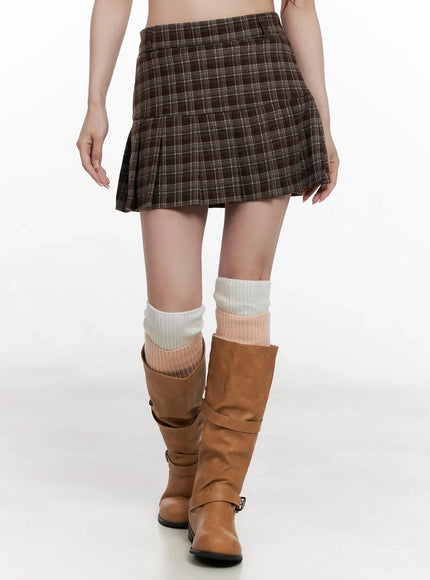 trendy-plaid-pleated-skort-in514