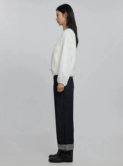 textured-v-neck-knit-vest-id504