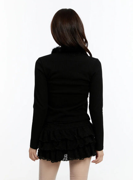 slim-fit-faux-fur-cardigan-cn524