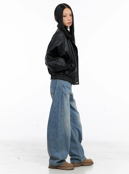 relaxed-fit-faux-leather-bomber-jacket-cs511