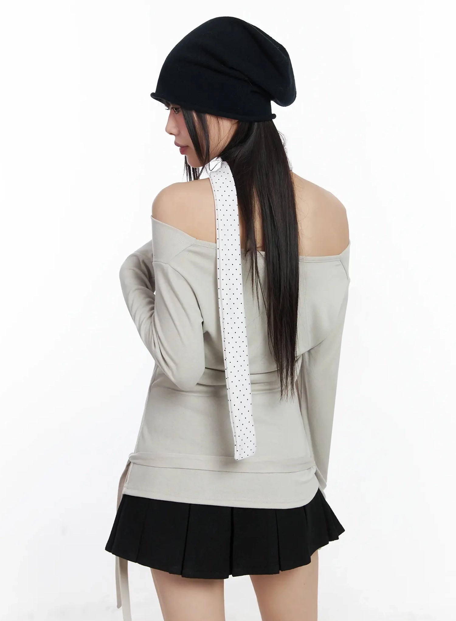 polka-dot-thin-scarf-f517