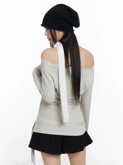 polka-dot-thin-scarf-f517