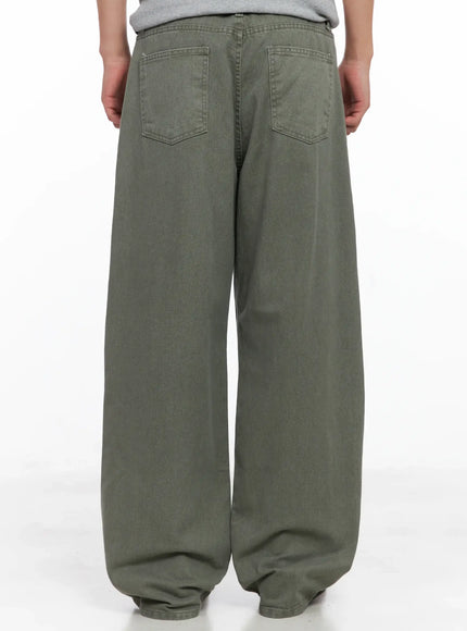 mens-lost-baggy-jeans-ig529-dark-green