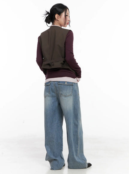 macie-button-detail-wide-leg-jeans-cn514