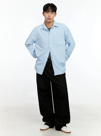 mens-basic-tencel-button-up-shirt-in525