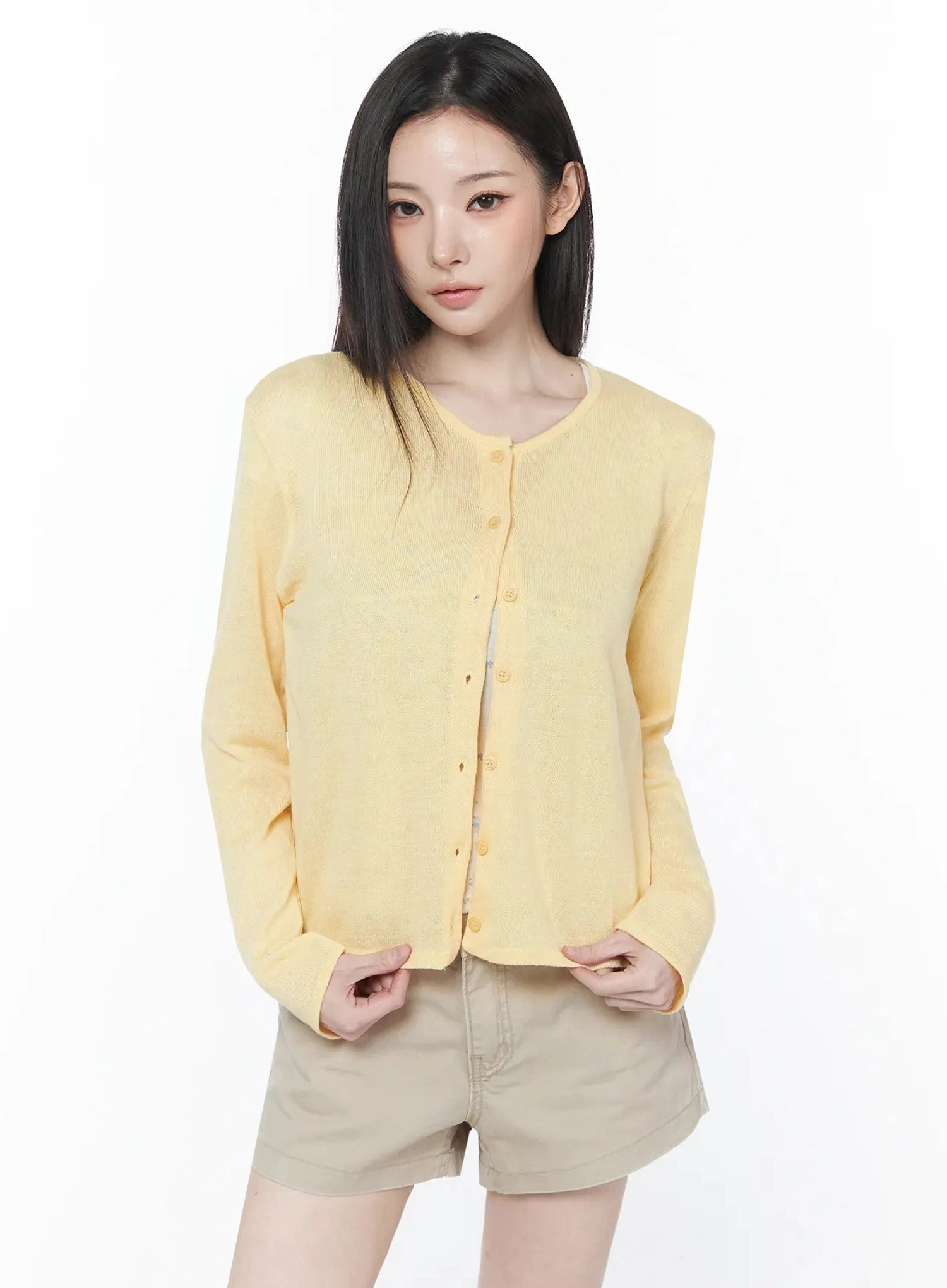 linen-round-neck-cardigan-iu512