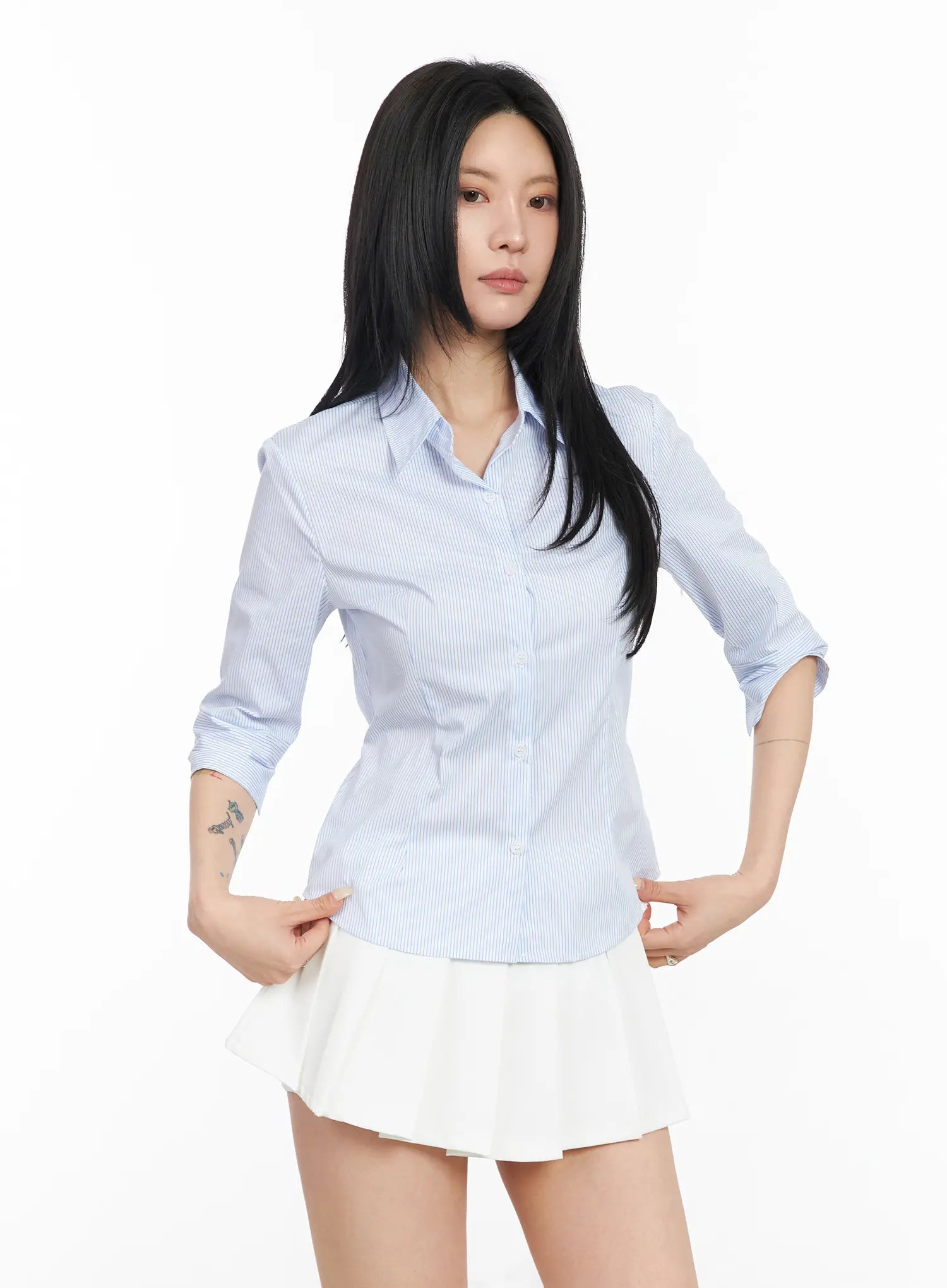 classic-3-4-sleeve-shirt-cm516