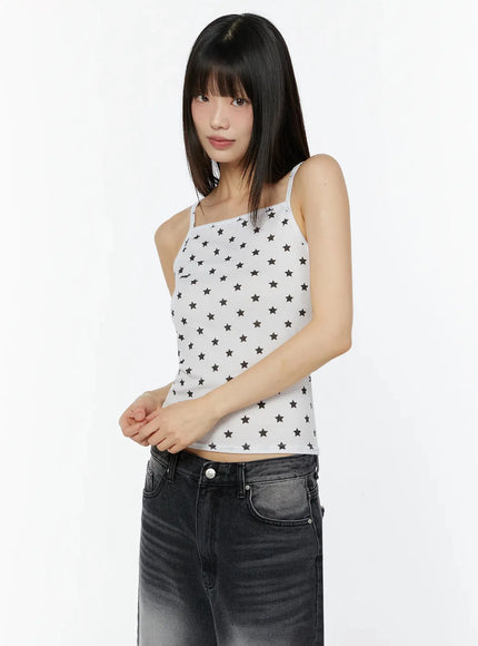 star-print-cami-iu518