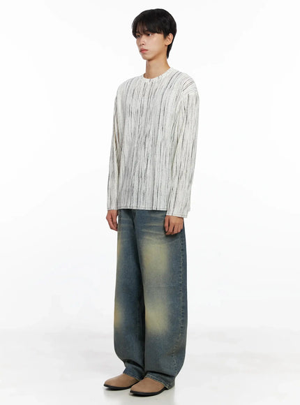 mens-vertical-stripe-long-sleeve-shirt-io516