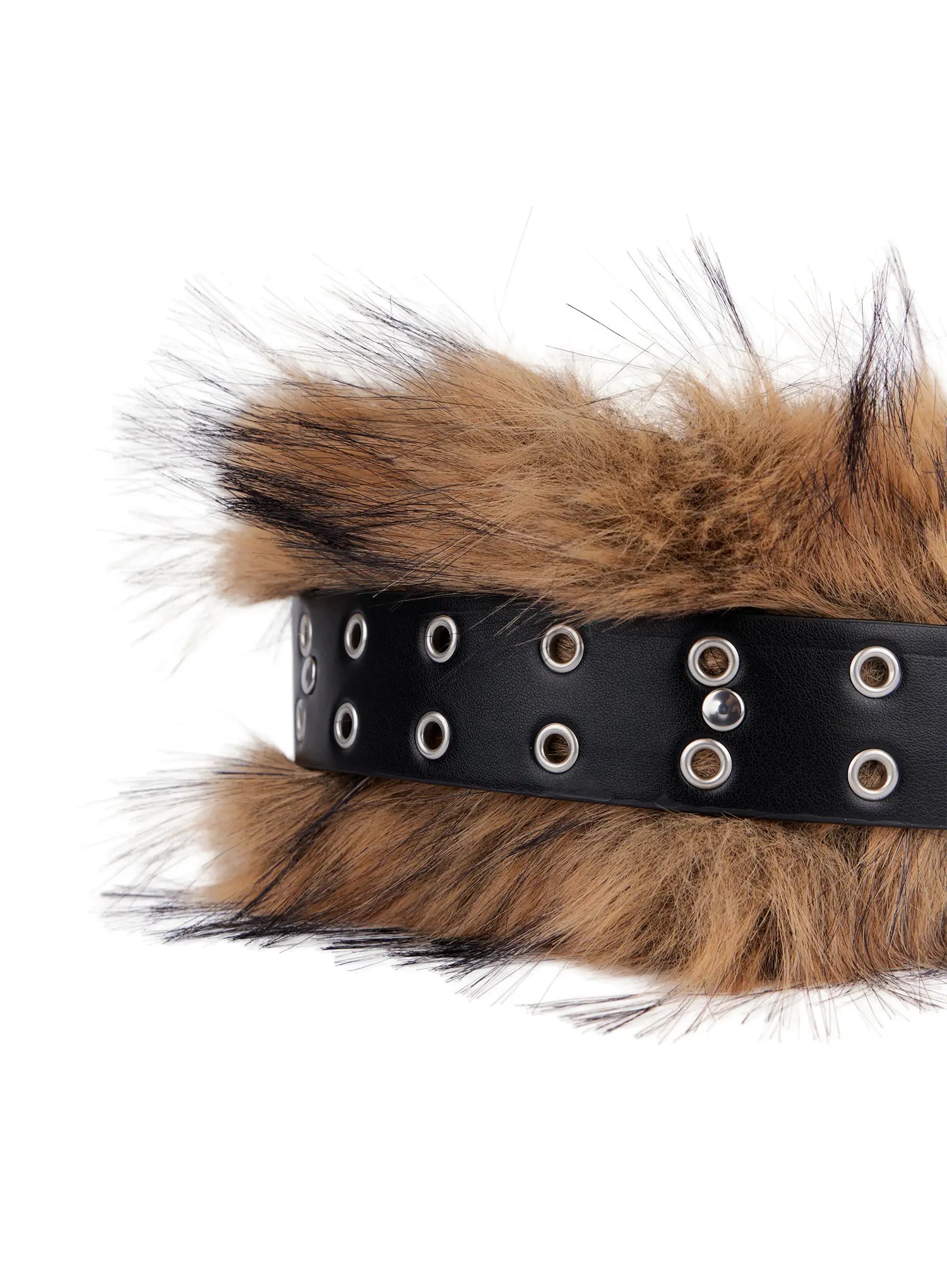 faux-fur-eyelet-belt-cn521