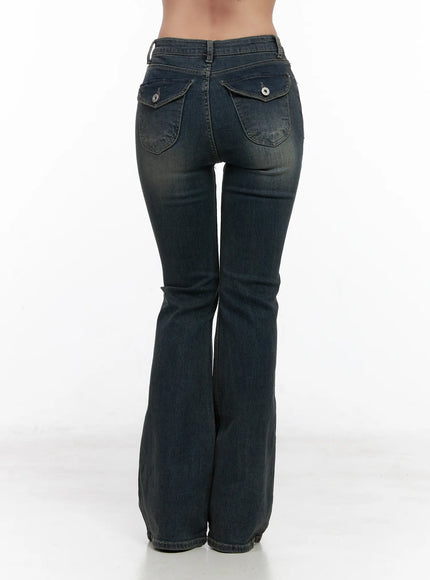 hazel-button-washed-flared-jeans-cn514