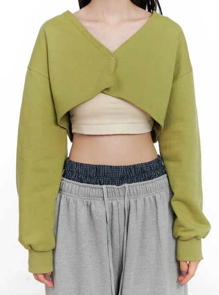 v-neck-button-cropped-bolero-cn513