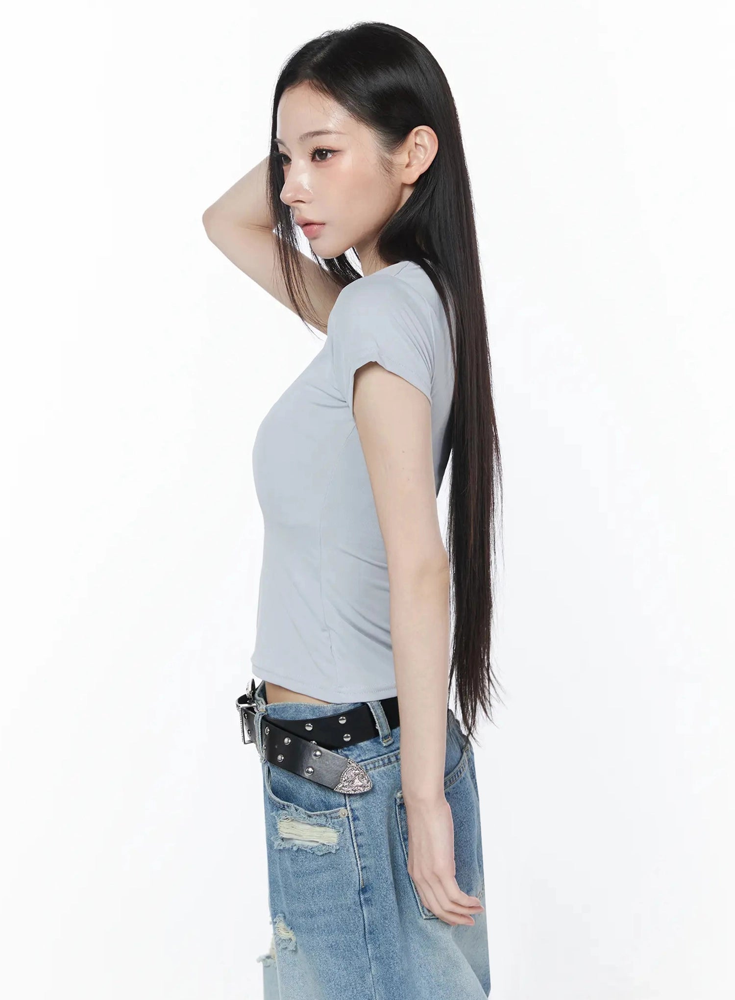 stretch-cap-sleeve-tee-iu512
