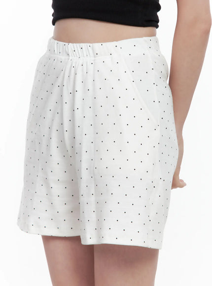 comfy-polka-dot-sweatshorts