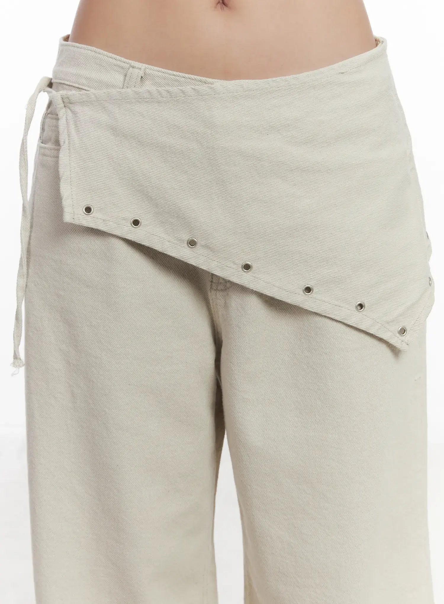 terry-scarf-layered-pants-cj530