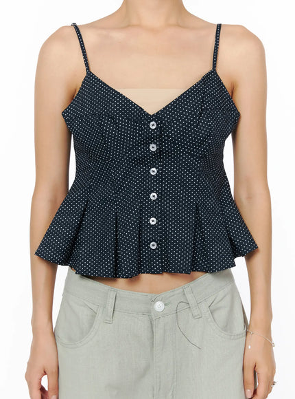 polka-dot-button-up-camisole-cu515