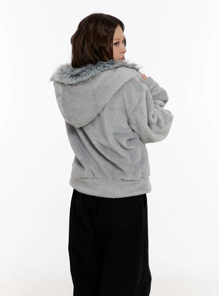 faux-fur-fleece-zip-up-hoodie-cn527