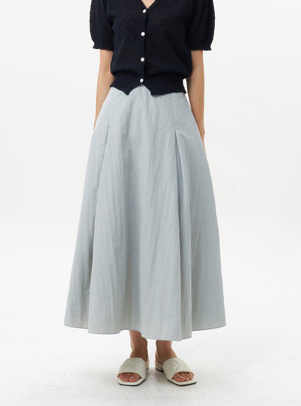 nylon-pleated-maxi-skirt-ou326