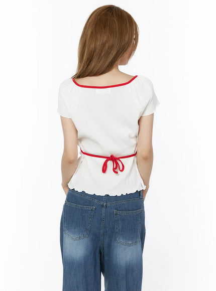 v-neck-ribbon-short-sleeve-top-iu515