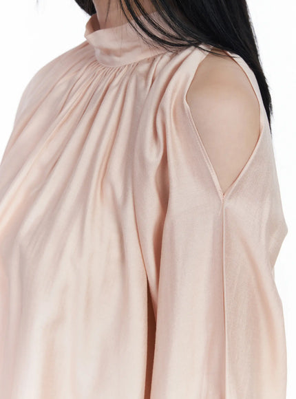 chic-open-shoulder-scarf-blouse-cj519