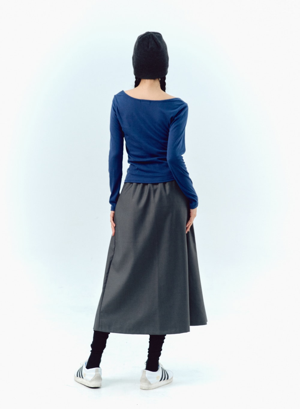 Pleated Maxi Skirt IG311